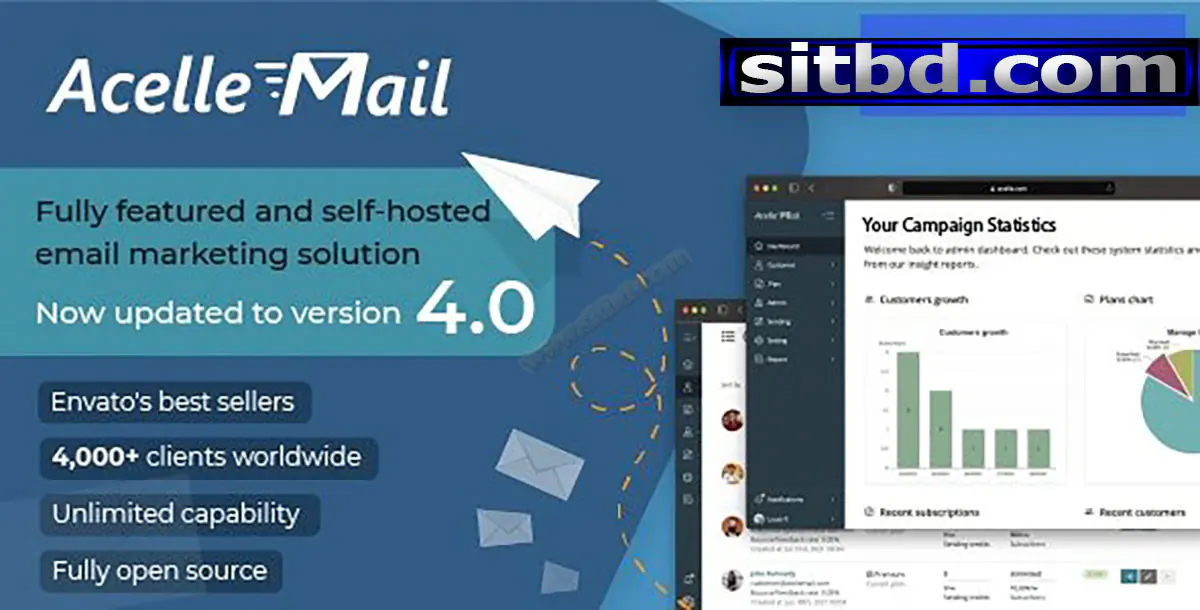 Acelle self hosted email marketing